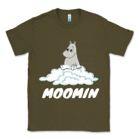 Army Green Moomin Classic Tee - artisFamous