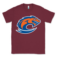 Burgundy clayton state loch orange Classic Tee - artisFamous