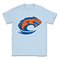 Dusty Blue clayton state loch orange Classic Tee - artisFamous