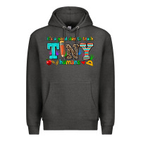 Charcoal Heather its a good day to teach tiny humans Premium Hoodie - AdoDesignShop