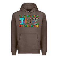 Coffee its a good day to teach tiny humans Premium Hoodie - AdoDesignShop