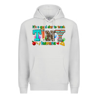 Dove Grey its a good day to teach tiny humans Premium Hoodie - AdoDesignShop