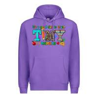 Purple its a good day to teach tiny humans Premium Hoodie - AdoDesignShop