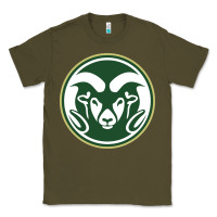 Army Green colorado state rams Classic Tee - artisFamous