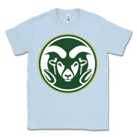 Dusty Blue colorado state rams Classic Tee - artisFamous