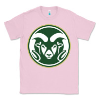 Bubblegum Pink colorado state rams Classic Tee - artisFamous