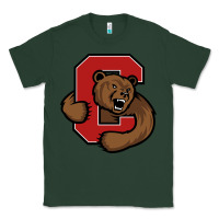 Sports Green cornell big red Classic Tee - artisFamous