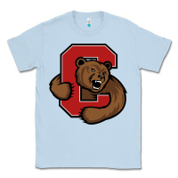 Dusty Blue cornell big red Classic Tee - artisFamous