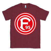 Burgundy fortuna düsseldorf Classic Tee - artisFamous