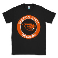 Black Oregon College Gift Classic Tee - artisFamous