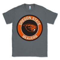 Charcoal Heather Oregon College Gift Classic Tee - artisFamous
