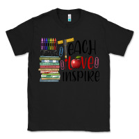 Black teach love inspire Classic Tee - BarkalooDesign
