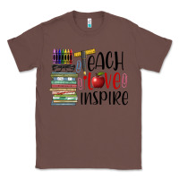 Chestnut teach love inspire Classic Tee - BarkalooDesign