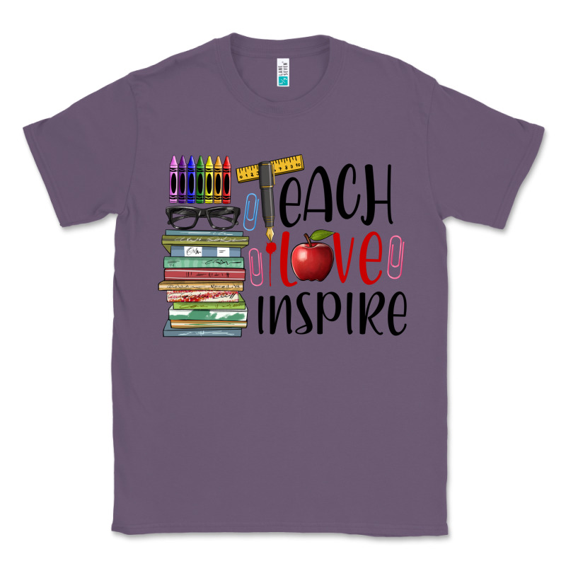 Teach Love Inspire Classic Tee by BarkalooDesign | Teevron