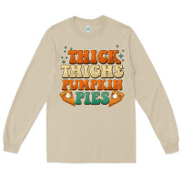 Mushroom thick thighs pumpkin pies Long Sleeve Tee - BarkalooDesign
