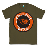 Army Green Oregon College Gift Classic Tee - artisFamous