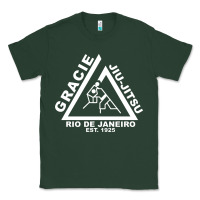 Sports Green gracie jiu jitsu  2 Classic Tee - artisFamous
