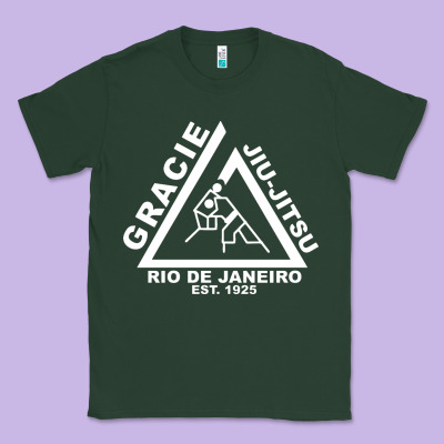 Gracie Jiu Jitsu  2 Classic Tee Designed By Artisfamous