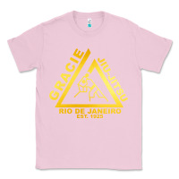 Bubblegum Pink gracie jiu jitsu Classic Tee - artisFamous