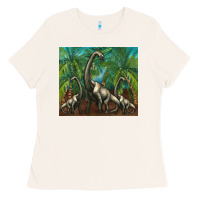 Brachiosaurus Ladies Tee | Teevron