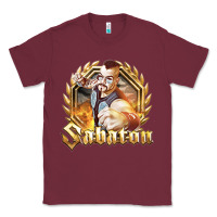 Burgundy sabaton 2 Classic Tee - artisFamous