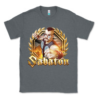 Charcoal Heather sabaton 2 Classic Tee - artisFamous
