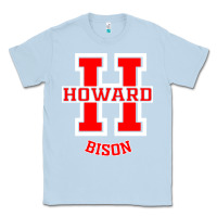 Dusty Blue howard 1867 university Classic Tee - artisFamous