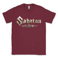 Burgundy sabaton 5 Classic Tee - artisFamous