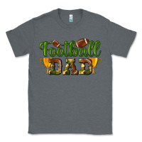 Charcoal Heather Football Dad Classic Tee - BundleAndBundleShop