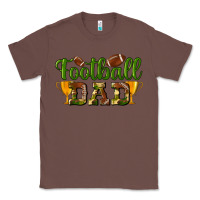 Chestnut Football Dad Classic Tee - BundleAndBundleShop