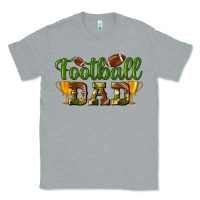 Heather Grey Football Dad Classic Tee - BundleAndBundleShop