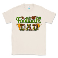 Natural Football Dad Classic Tee - BundleAndBundleShop