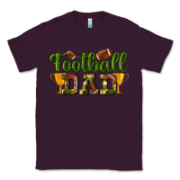 Plum Football Dad Classic Tee - BundleAndBundleShop