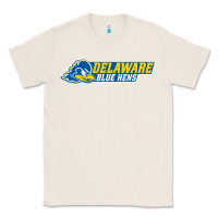 Natural delaware fightin' blue hens Classic Tee - artisFamous