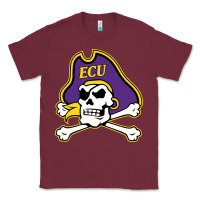 Burgundy east carolina pirates Classic Tee - artisFamous