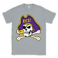 Heather Grey east carolina pirates Classic Tee - artisFamous