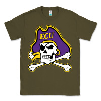 Army Green east carolina pirates Classic Tee - artisFamous