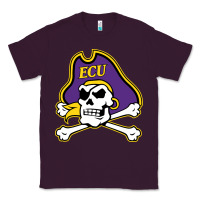 Plum east carolina pirates Classic Tee - artisFamous