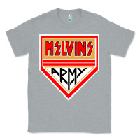 Heather Grey melvins army Classic Tee - artisFamous
