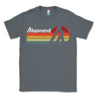 Charcoal Heather algorand algo crypto Classic Tee - artisFamous