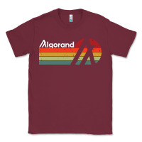 Burgundy algorand algo crypto Classic Tee - artisFamous