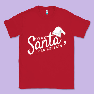 Dear Santa I Can Explain Classic Tee Designed By Artisfamous
