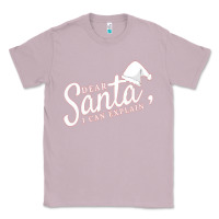 Lilac Dear Santa I Can Explain Classic Tee - artisFamous