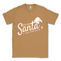 Toasted Coconut Dear Santa I Can Explain Classic Tee - artisFamous