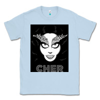 Dusty Blue CHER Classic Tee - artisFamous