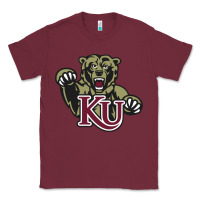 Burgundy kutztown golden bears Classic Tee - artisFamous