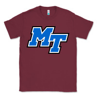 Burgundy middle tennessee mt logomark Classic Tee - artisFamous