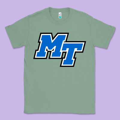 Middle Tennessee Mt Logomark Classic Tee Designed By Artisfamous