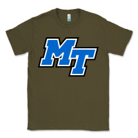 Army Green middle tennessee mt logomark Classic Tee - artisFamous