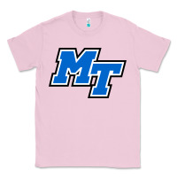 Bubblegum Pink middle tennessee mt logomark Classic Tee - artisFamous